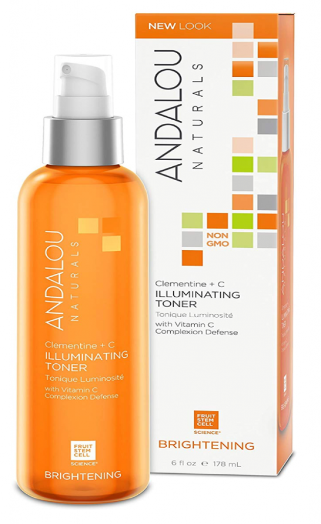 Andalou Naturals Clementine + C Illuminating Toner is 10 Best Facial Toners in Singapore, Awesome Facial Toners, Best Face Toner Picks Singapore, Best Face Toners for 2021, best toner for combination skin, best toner for glowing skin, best toner for pores, best toner for sensitive skin, best toner for skin lightening, Top Rated Toner for All Skin Types	