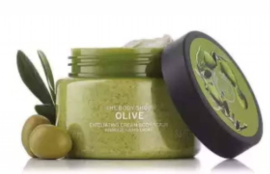 The Body Shop Olive Textured Body Scrub