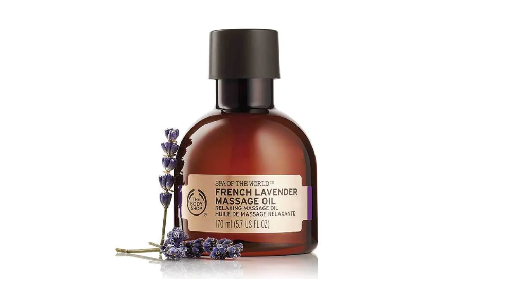The Body Shop French Lavender Massage Oil 