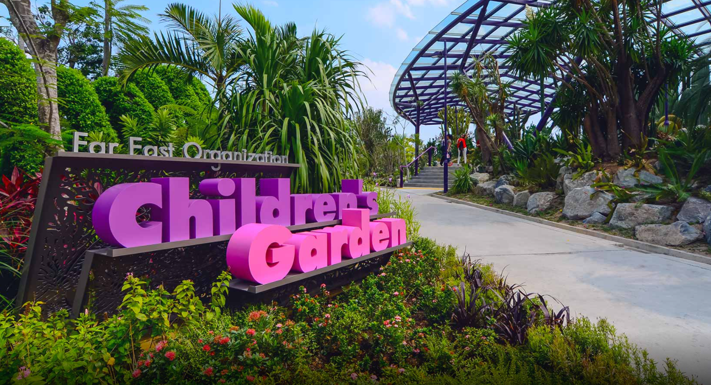 Gardens by the Bay Children’s Garden is top 10 Best Playgrounds In Singapore That Are Absolutely free