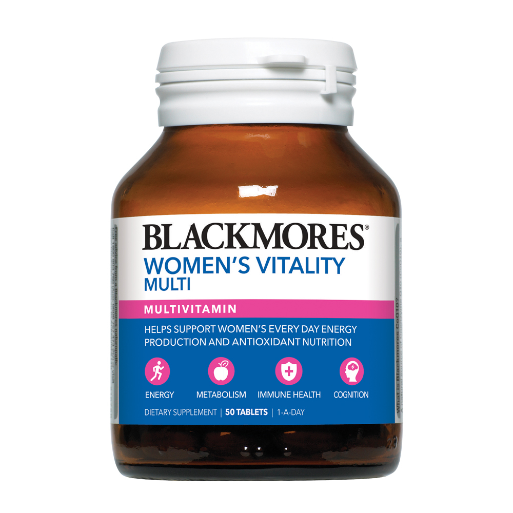 Blackmores Women’s Vitality Multivitamin - Mineral Supplements Singapore