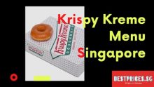 Krispy Kreme Menu Singapore 2022